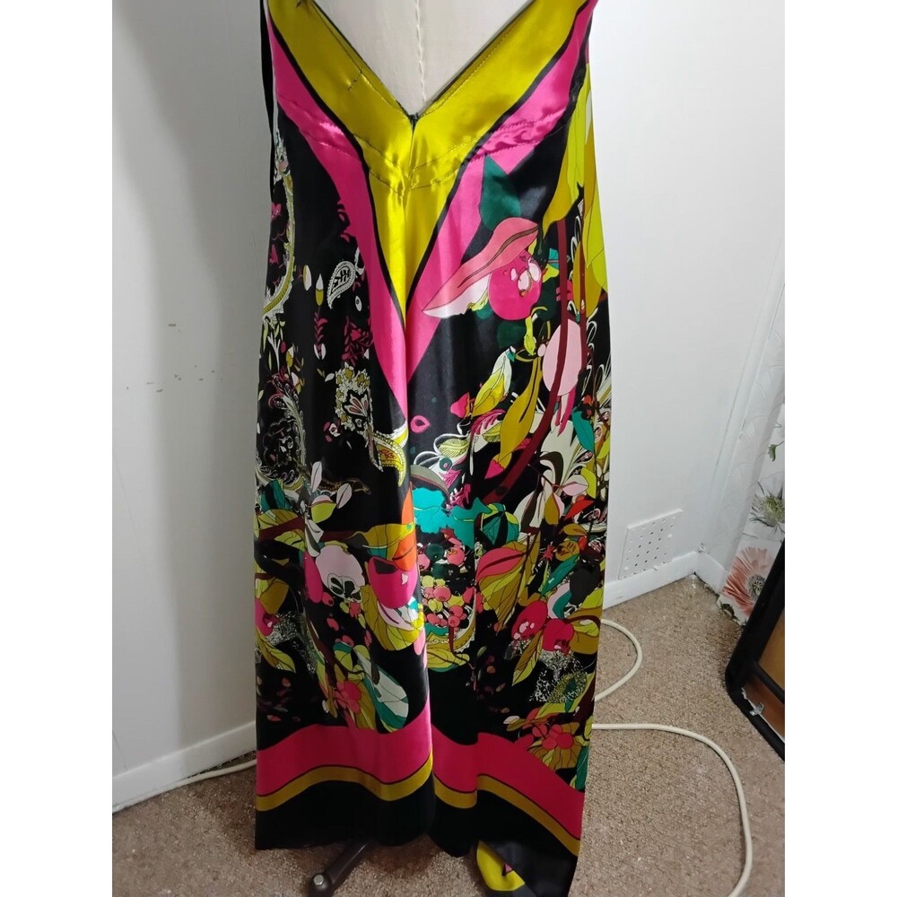 123 Coachella Paisley Festival Y2K Fairy Strapless Handkerchief Hem Dress One Si - Picture 3 of 8